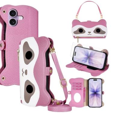 Imagem de Asuwish Capa de telefone para iPhone 17 XHX US rosa