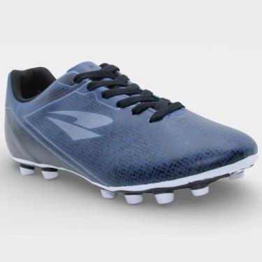 Imagem de Chuteira Campo Dray Layt Masculina - Azul e Preto, 39