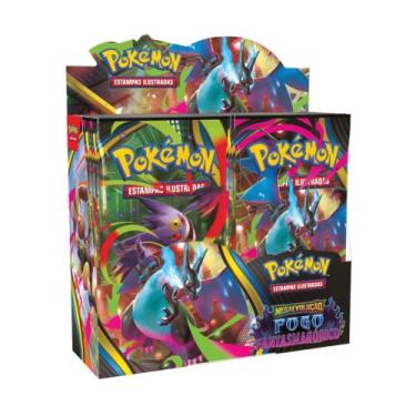 Imagem de Booster Box Pokemon Megaevolução Fogo Fantasmagórico com 36 Boosters C