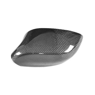 Imagem de Padrão de fibra de carbono do carro retrovisor lateral asa espelho cobre protetor Compatível com bmw z4 e85 2002-2008(Carbon Fiber Pattern Left)