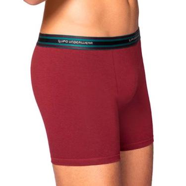 Imagem de Cueca Boxer Lupo 523-003, Roxo, G