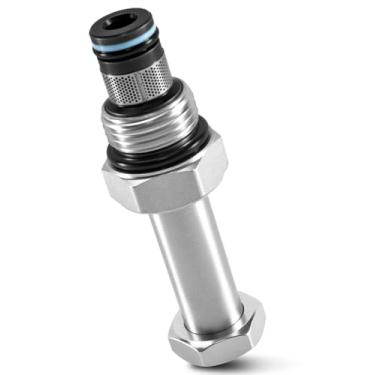 Imagem de Válvula de cartucho hidráulico ângulo de elevação 20 adequado para Boss RT3 SnowEx Western Fisher UTV lâminas retas substituir SV08-2004 HYD01637, válvula de retenção de carretel operada por solenoide