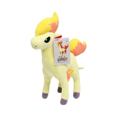 Imagem de Boneco De Pelúcia Pokemon Ponyta Para Meninos, Fofo Cavalo De Fogo, Br