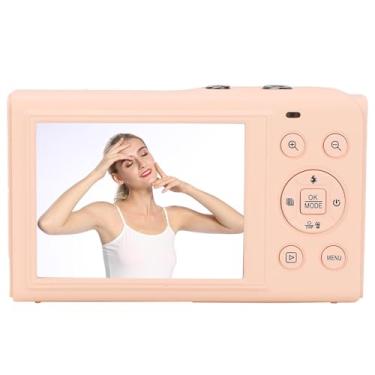 Imagem de Sonew Câmera Digital 5K, Transferência WiFi Instantânea de Lente Dupla de 80 MP, Câmera Digital Estilo retrô para Crianças Com Zoom 18x, Tela HD, Webcam, Meninos Perfeitos, Meninas, (Rósea)