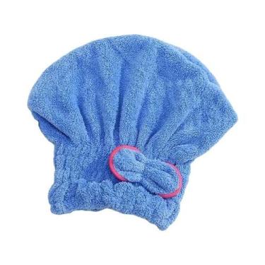 Imagem de Touca De Banho De Microfibra Com Secagem Rápida Para Mulheres, Acessór