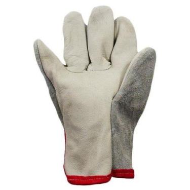 Imagem de Luva Vaqueta Raspa tam. G cano 9cm - PLASTICOR