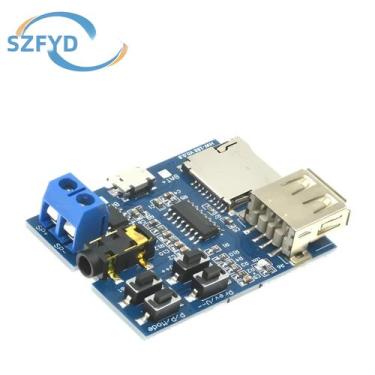 Imagem de Placa Decodificadora De Áudio MP3 USB TF Card Com Amplificador Integra