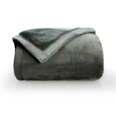 Imagem de Cobertor Casal Neo Flannel 180X220 Liso 600G Aveludado Fendi - Camesa