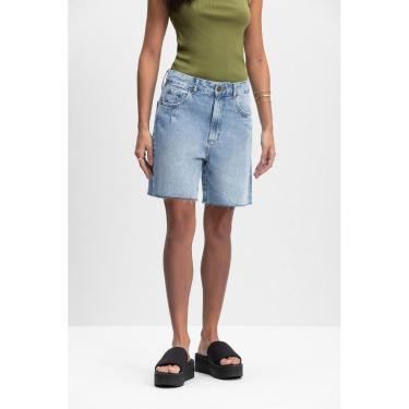 Imagem de Bermuda Feminina Em Jeans Essendi Jeans Escuro-Feminino