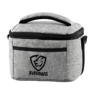 Imagem de Bolsa Térmica Frasqueira Portátil Lancheira Fitness Marmita Talheres Dieta Treino Viagem Grande-Unissex