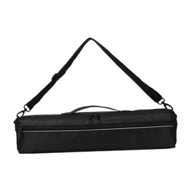 Imagem de Milageto Bolsa Portátil para Flauta Transversal com 16 Furos, Acolchoada E com Alça de Ombro.