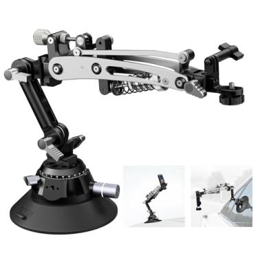 Imagem de EMART Braço de lâmina para câmeras DJI Pocket 3, Insta 360 e GoPro Hero 12 com tecnologia de braço N2 e parafuso de travamento universal