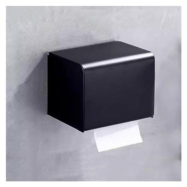 Imagem de Capa de caixa de lenços de papel de parede montada na parede porta-guardanapos dispensador de gaveta de lenços acessórios de banheiro para casa de cozinha, vaso sanitário, suporte de caixa de lenços
