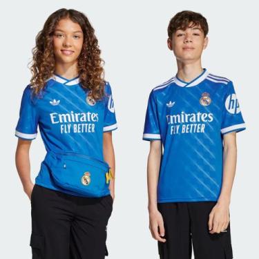 Imagem de Camisa Adidas Real Madrid Third 2026 Juvenil, 14 ANOS