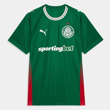 Imagem de Camiseta Futebol Puma Palmeiras Torcedor Home Jersey 26