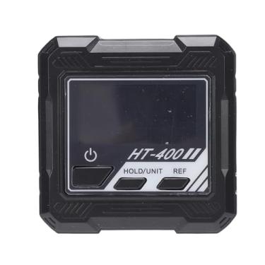 Imagem de Naroote Transferidor Digital de ângulo, Transferidor de Faixa de Medição de Resolução 0,05 0-360, de Precisão de 0,1 Com Base Magnética e Display Retroiluminado, Ideal para Uso Industrial (Luz de