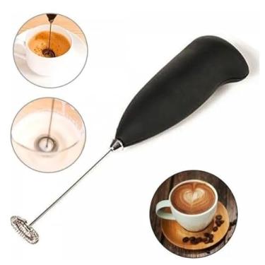 Imagem de Mini Mixer Elétrico Portátil Batedor de Ovos e Café Espumador de Leite – Cores Sortidas a Pilha
