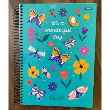 Imagem de Caderno Universitário Feninino CLIFF 10 Matérias 160 Fls - foroni, ver