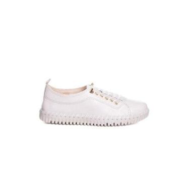 Imagem de Tênis Feminino Bottero Bottwister Iii Couro Off White-Feminino