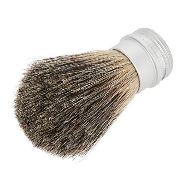 Imagem de Naroote Escova de Barba para Cabelo Com Cerdas Macias Ferramenta Portátil de Barbear para Homens Melhor Escova de Bigode para Remover Migalhas de Sujeira de Creme para Casa e Viagens Melhor Cabelo Com Cerdas e Alumínio - Azul