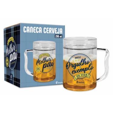 Imagem de CANECA GEL 200ML MELHOR PAI DO MUNDO BRASFOOT