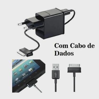 Imagem de Cabo Usb + Carregador Bivolt Tablet Galaxy N5100 Note 8.0