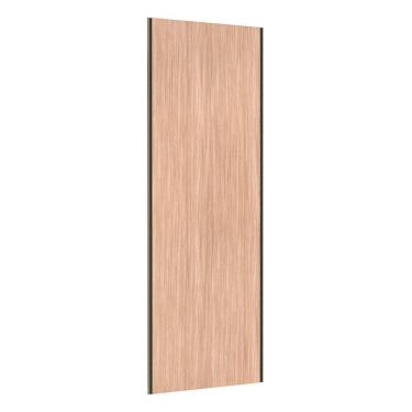 Imagem de Porta De Correr Closet 80cm - Puxador Perfil Inox