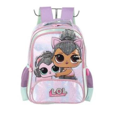 Imagem de Mochila de Costas Luxcel Lol Surprise Pet Violeta-Feminino