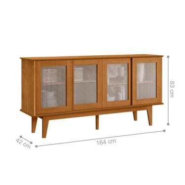 Imagem de Buffet Sala De Jantar Sevilha 4 Portas Nature