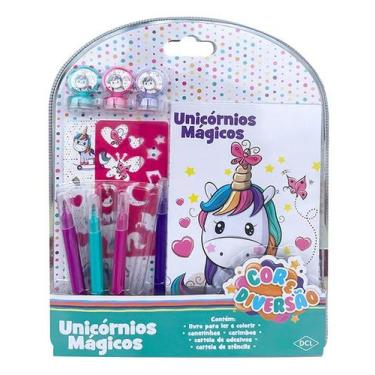Imagem de Livro - Cor e diversão - Unicórnios