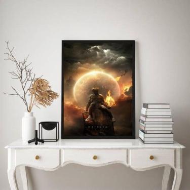 Imagem de Quadro Decorativo Hefesto- Deus Do Fogo 24X18Cm