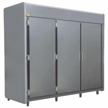 Imagem de Mini Câmara Fria Para Carnes 3 Portas Rf058 Frilux Mini Câmara 3000 Litros Inox 220v
