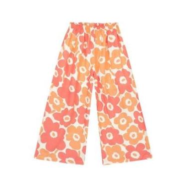 Imagem de Calça infantil menina pantacourt florida Brandili-Feminino