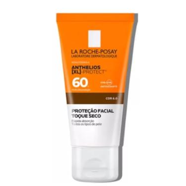 Imagem de La Roche-Posay, Protetor Solar Facial Anthelios XL-Protect, Cor Morena+, FPS60, Rápida Absorção, Textura Gel Creme, 40g