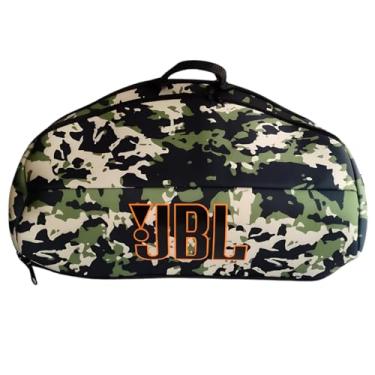 Imagem de Case Bolsa Capa Protetora Compatível com Caixa de Som Boombox 2 3 Impermeável com Bolso para carregador e acessórios, Alça de mão reforçado e Alça de Ombro Regulável