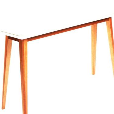 Imagem de Aparador para Sala de Estar Onix com Vidro 1,36cm Pés em Madeira Maciç