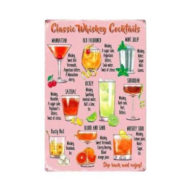 Imagem de Placa De Metal Vintage Prosecco: Decoração Para Pub E Bar, Arte De Par