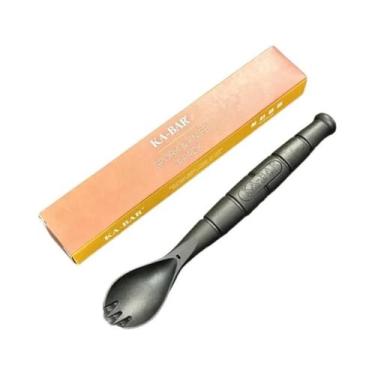 Imagem de Conjunto De Talheres Táticos Mini EDC, Combo De Garfo, Colher E Faca, 