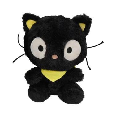 Imagem de Brinquedo De Pelúcia Chococat Preto, Gato De Chocolate Em Desenho Anim