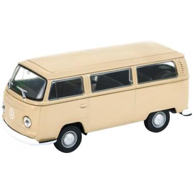 Imagem de Miniatura - 1:64 - 1972 Volkswagen T2 Kombi - Bege - California Minis 
