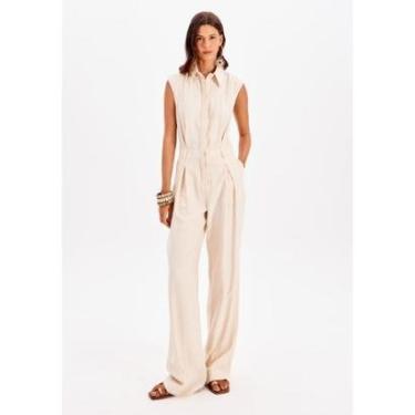 Imagem de Macacão Longo Sem Mangas-Feminino