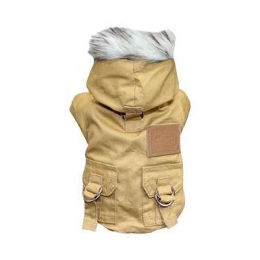 Imagem de Casaco Quente E Grosso De Inverno Para Cães Pequenos E Médios, Hoodie 