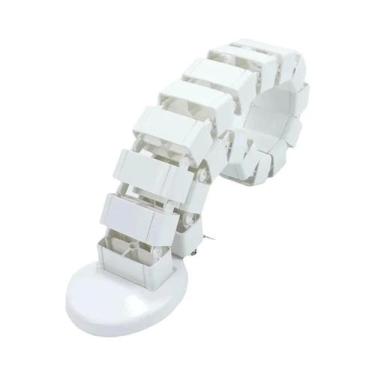 Imagem de Organizador De Cabos Para Mesa: Bandeja De Gerenciamento De Fios E Man