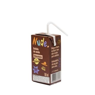 Imagem de Bebida de Aveia Nudinho Chocolate Nude  180ml - Nude.