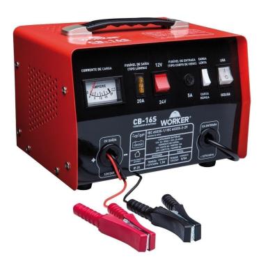 Imagem de Carregador De Bateria 60-150ah 12-24v 127v Cb16s Worker