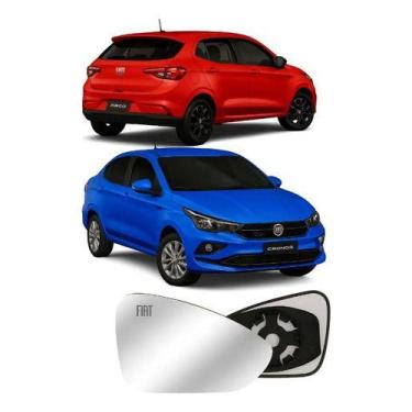Imagem de Lente Espelho Retrovisor ARGO CRONOS 2019 a 2025 STRADA 2020 a 2025 - 