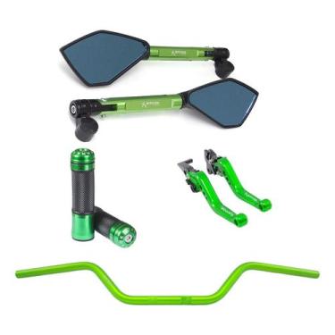 Imagem de Manete Manopla Guidão Retrovisor Fazer 150 250 Fz15 Lander - Stark Rac