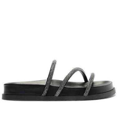 Imagem de PAPETE ANACAPRI TRÊS TIRAS PEDRARIAS PRETA-Feminino