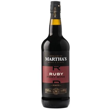 Imagem de Vinho Português Tinto Martha`s Fine Ruby Porto Wine 750mL
