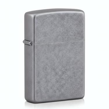 Imagem de Isqueiro Zippo 121FB Classic Prata Antiga